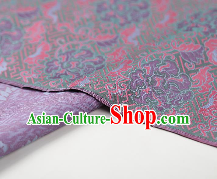 China Traditional Qipao Dress Song Brocade Drapery Classical Cheongsam Jacquard Silk Fabric
