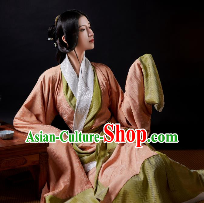 Chinese Ancient Court Beauty Costume Traditional Han Dynasty Princess Hanfu Dress Historical Clothing