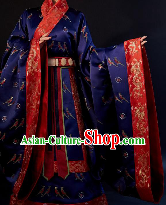 Chinese Traditional Ming Dynasty Court Woman Historical Costumes Ancient Empress Clothing