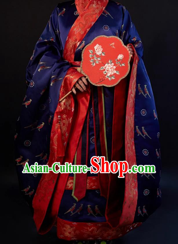 Chinese Traditional Ming Dynasty Court Woman Historical Costumes Ancient Empress Clothing