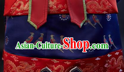 Chinese Traditional Ming Dynasty Court Woman Historical Costumes Ancient Empress Clothing