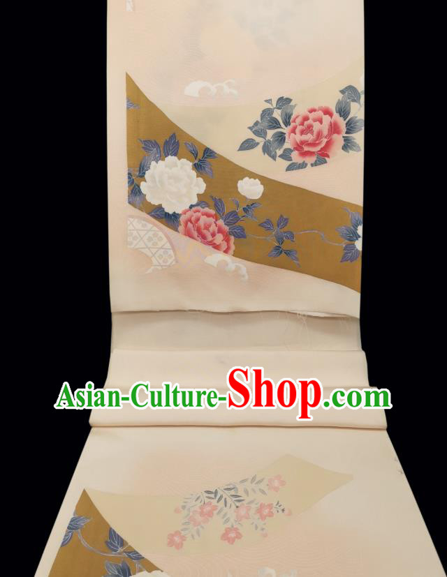 Asian Japan Classical Brocade Traditional Silk Fabric Japanese Kimono Tapestry Drapery