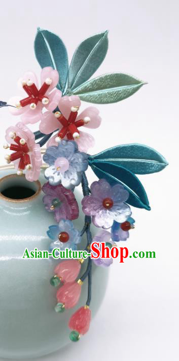 Chinese Traditional Flowers Hair Stick Hanfu Hair Accessories Handmade Ancient Princess Hairpin