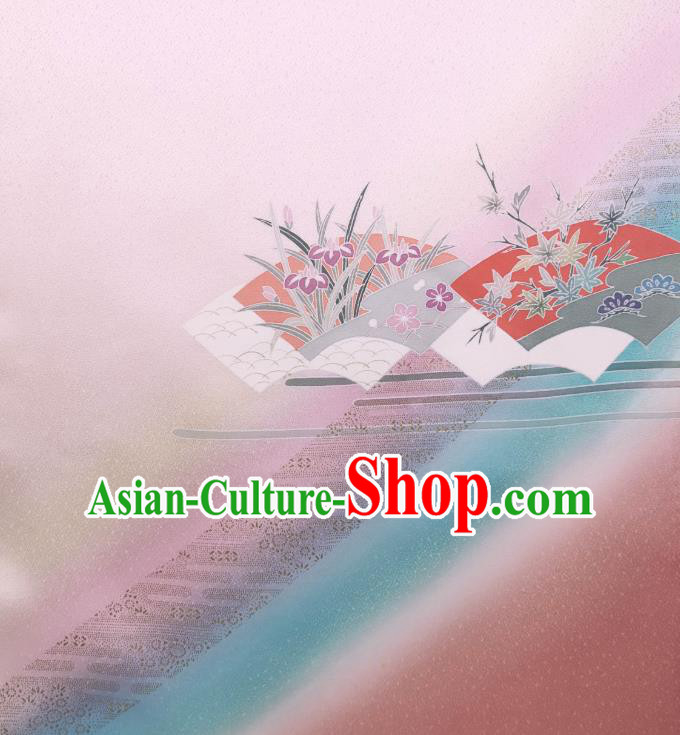 Asian Brocade Tapestry Japan Classical Kimono Silk Fabric Traditional Japanese Yukata Belt Damask