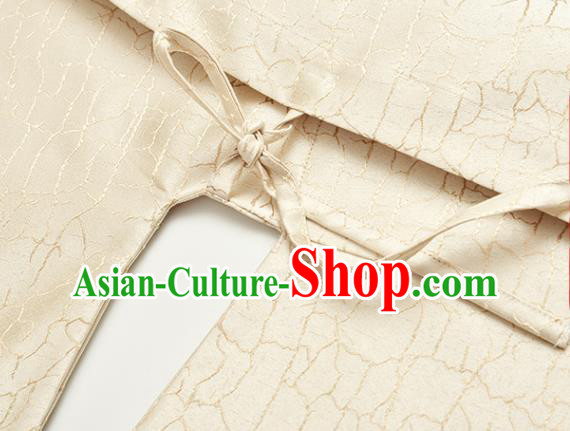 Traditional China Ming Dynasty Swordsman Historical Costumes Ancient Hanfu Priest Frock Clothing