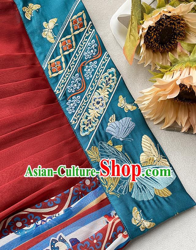 China Traditional Tang Dynasty Young Lady Costumes Ancient Court Maid Hanfu Dress Clothing