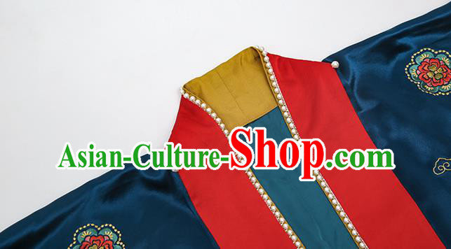 China Ancient Imperial Empress Embroidered Costumes Traditional Song Dynasty Wedding Replica Clothing Full Set