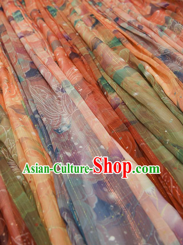 China Ancient Palace Princess Embroidered Costumes Traditional Tang Dynasty Court Lady Replica Clothing