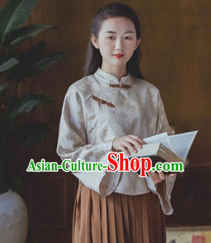 Chinese Traditional Female Student Cheongsam Clothing National False Two Pieces Qipao Dress