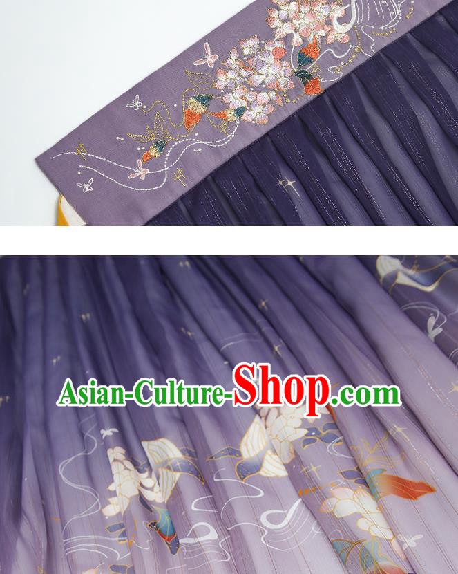 China Ancient Court Lady Hanfu Clothing Traditional Song Dynasty Historical Costumes