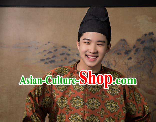 China Traditional Tang Dynasty Noble Childe Hufu Clothing Ancient Young Male Costume