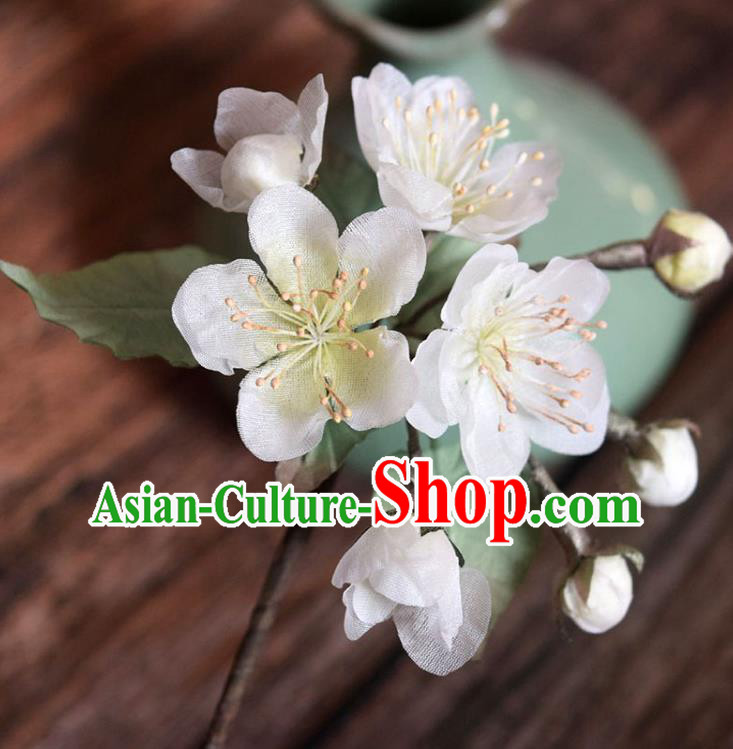 Chinese Traditional Song Dynasty Hair Stick Handmade Ancient Princess Pear Blossom Hairpin