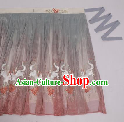 China Ancient Imperial Concubine Embroidered Hanfu Dress Traditional Jin Dynasty Court Beauty Hanfu Clothing