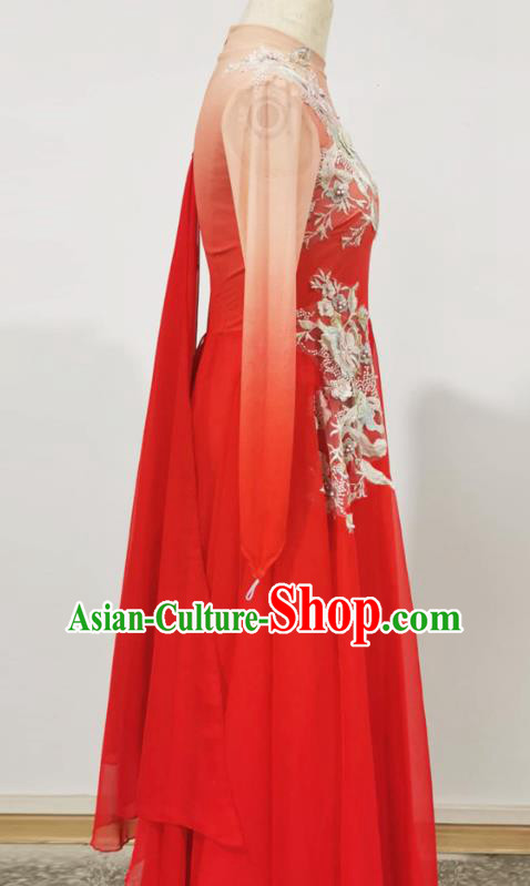 Chinese Opening Dance Beauty Dance Performance Clothing Classical Dance Performance Red Dress
