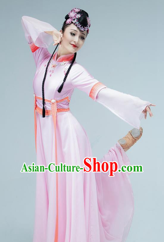 Chinese Classical Dance Pink Dress Palace Fan Dance Beauty Dance Performance Clothing