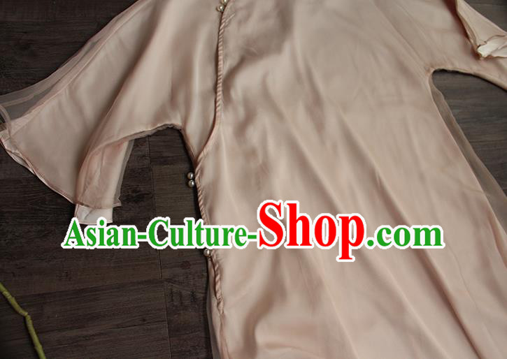 China Classical Dance Cheongsam National Women Zen Clothing Qipao Dress