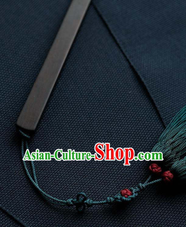 China Classical Dance Palace Fan Traditional Purple Silk Fan Handmade Hanfu Circular Fan