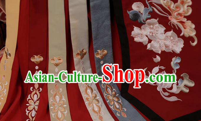 China Traditional Qing Dynasty Wedding Replica Costumes Ancient Imperial Concubine Embroidered Clothing