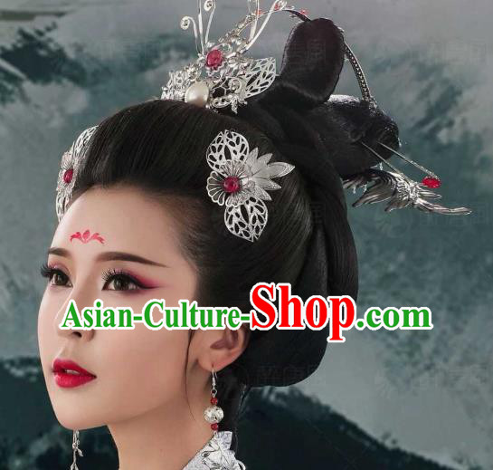 Chinese Traditional Tang Dynasty Empress Hair Accessories Ancient Queen Hairpins
