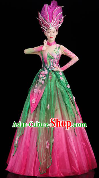 China Spring Festival Gala Opening Performance Dress Modern Dance Flower Dance Clothing