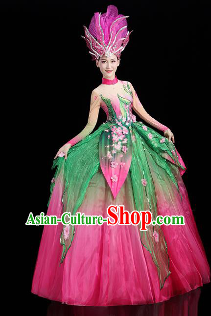 China Spring Festival Gala Opening Performance Dress Modern Dance Flower Dance Clothing