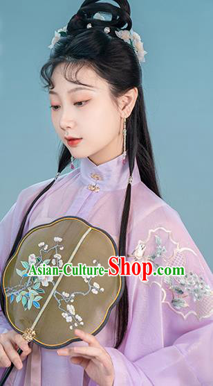 China Ancient Princess Costumes Traditional Ming Dynasty Young Beauty Hanfu Clothing