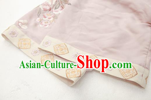China Ancient Young Girl Hanfu Dress Traditional Tang Dynasty Village Lady Historical Clothing