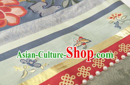 China Ancient Imperial Consort Hanfu Apparels Traditional Ming Dynasty Court Woman Historical Clothing Complete Set