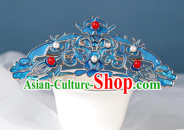 Chinese Ancient Princess Hairpin Traditional Ming Dynasty Court Hair Crown