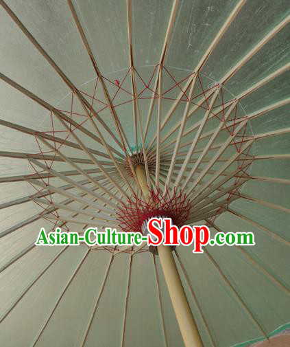 China Traditional Hanfu Umbrella Classical Mangnolia Painting Umbrellas Handmade White Oil Paper Umbrella