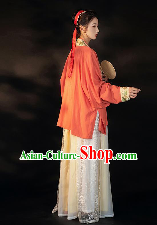 China Traditional Song Dynasty Imperial Concubine Historical Clothing Ancient Court Woman Hanfu Dress Apparels