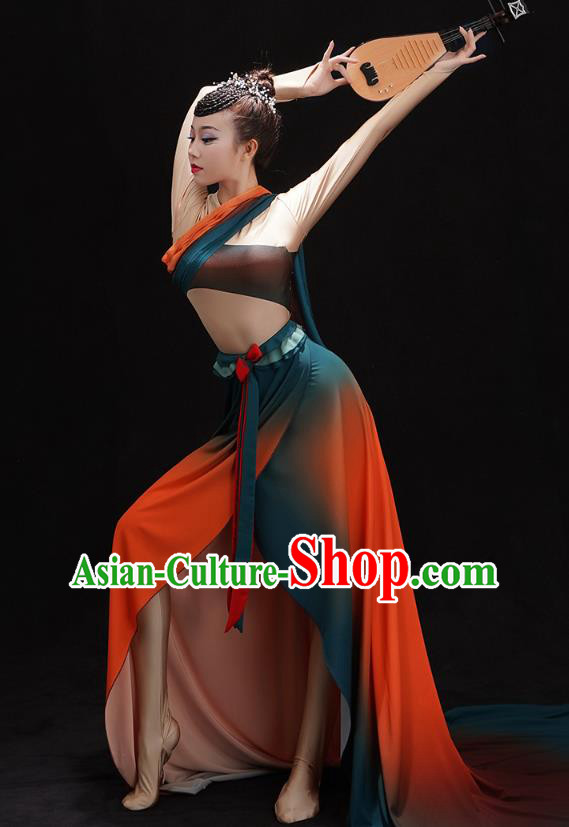 Chinese Classical Dance Clothing Traditional Dunhuang Flying Apsaras Dance Dress Goddess Group Dance Outfits
