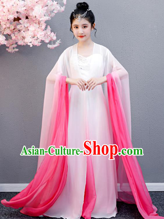 Top Grade Girl Fairy Princess Dress Children Day Performance Costume Classical Dance Garment