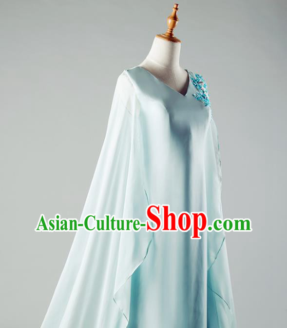 China Catwalks Performance Clothing Classical Dance Full Dress Woman Compere Costume
