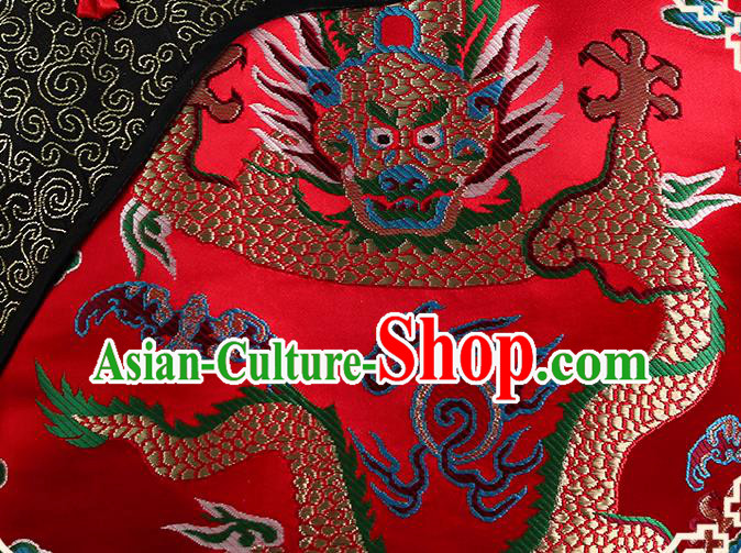 China Ancient Court Eunuch Garment Costumes Qing Dynasty Historical Clothing and Headwear