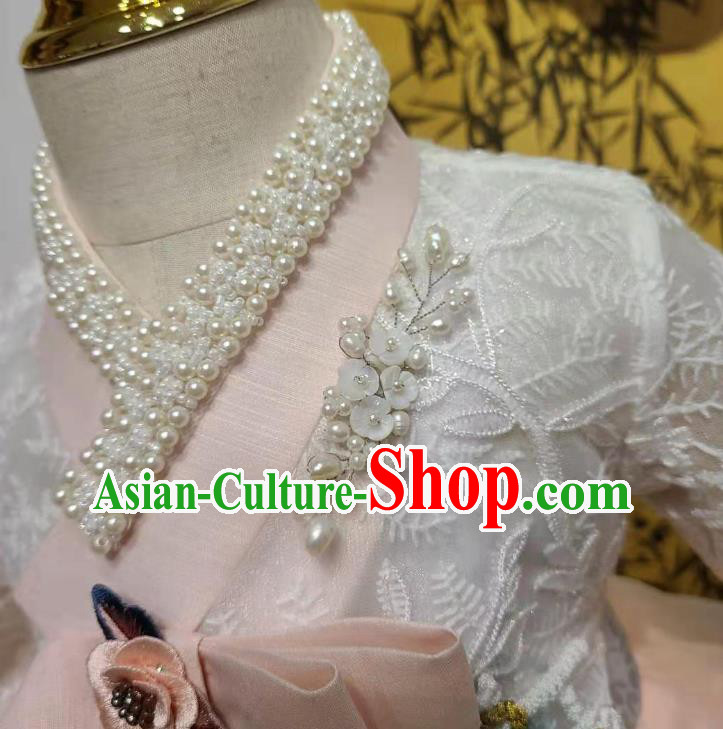 Korean Traditional Garment Costumes Korean Children Performance Dress Girls Hanbok Clothing