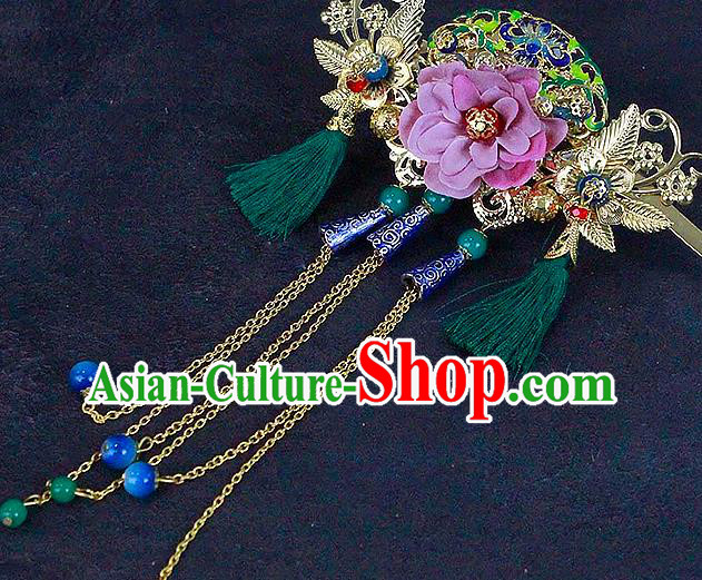 China Traditional Wedding Headwear Classical Bride Hairpins Hair Accessories
