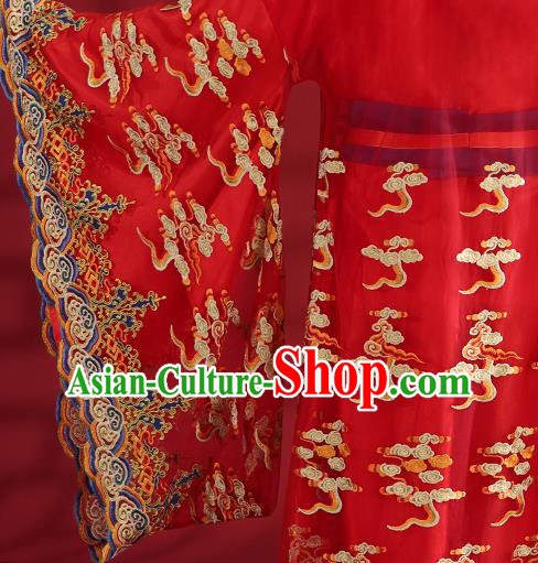 Chinese Ancient Emperor Hanfu Clothing Traditional Wedding Bridegroom Embroidered Costumes