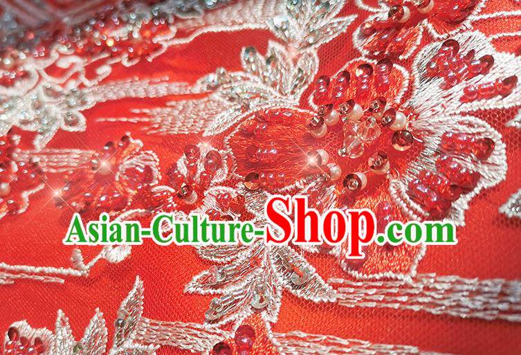 China Wedding Red Xiuhe Suits Classical Bride Costumes Traditional Toast Embroidered Slim Dress