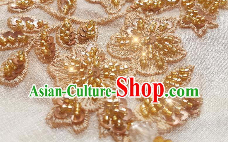 China Traditional Bride Costumes Wedding Toast Dress Classical Embroidered Phoenix Golden Xiuhe Suits