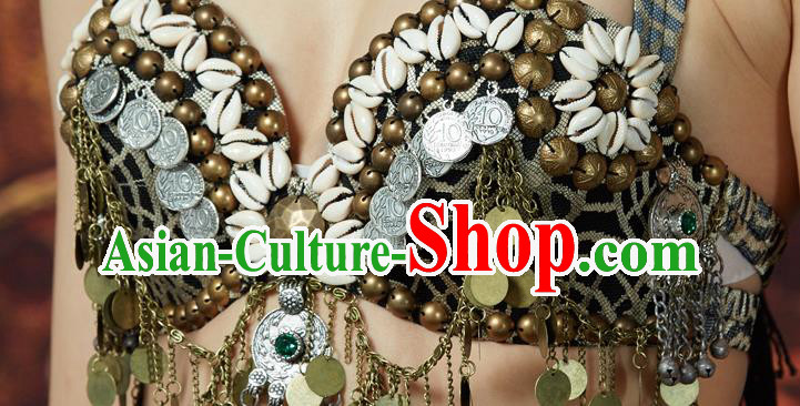 Asian Belly Dance Performance Costumes Indian Oriental Dance Bra and Skirt Uniforms