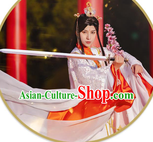 Chinese Ancient Crown Prince Clothing Game Cosplay Xie Lian Apparels Swordsman Wedding Garment Costumes