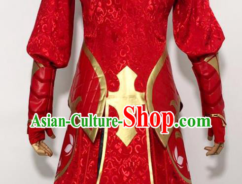 Chinese Game Cosplay Su Wukong Apparels Monkey King Garment Costumes Ancient Bridegroom Clothing
