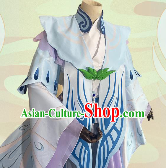 China Cosplay Character Shanguan Waner Clothing Traditional Ancient Court Beauty Dress Garment