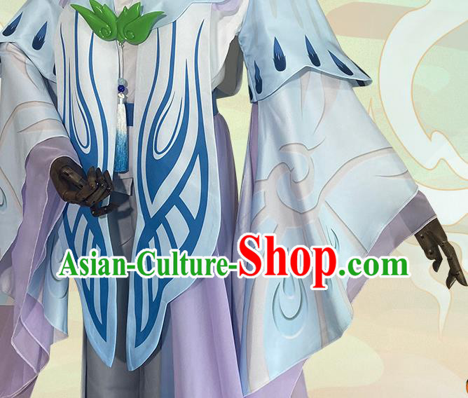 China Cosplay Character Shanguan Waner Clothing Traditional Ancient Court Beauty Dress Garment