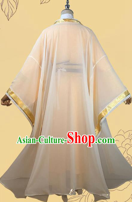 Chinese Ancient King Golden Clothing Cosplay Monarch Apparels Tang Dynasty Emperor Garment Costumes