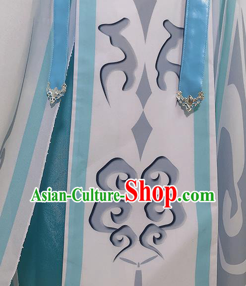 Chinese Ancient Knight Clothing Cosplay Luo Binghe Apparels Ming Dynasty Swordsman Garment Costumes