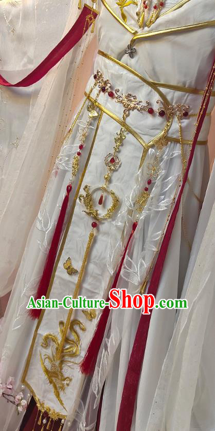 Chinese Han Dynasty Childe Garment Costumes Ancient Prince Xie Lian Clothing Cosplay King Apparels