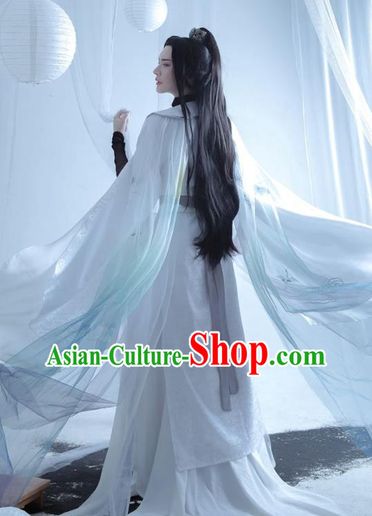 Chinese Knight Garment Costumes Ancient Noble Childe Clothing Cosplay Swordsman Chu Wanning Apparels