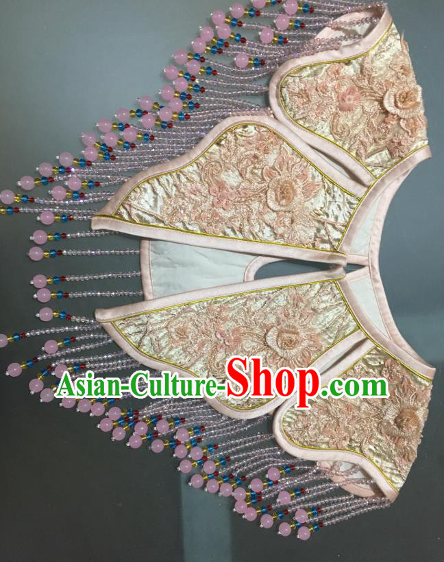Chinese Traditional Wedding Garment Costumes Bride Pink Xiuhe Suits Hui Ethnic Woman Dress Clothing